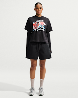 Nike Sportswear Women's Loose Mid-Rise Shorts. Nike.com